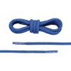 Rope Reflective Blue Shoelaces with Clear Tips