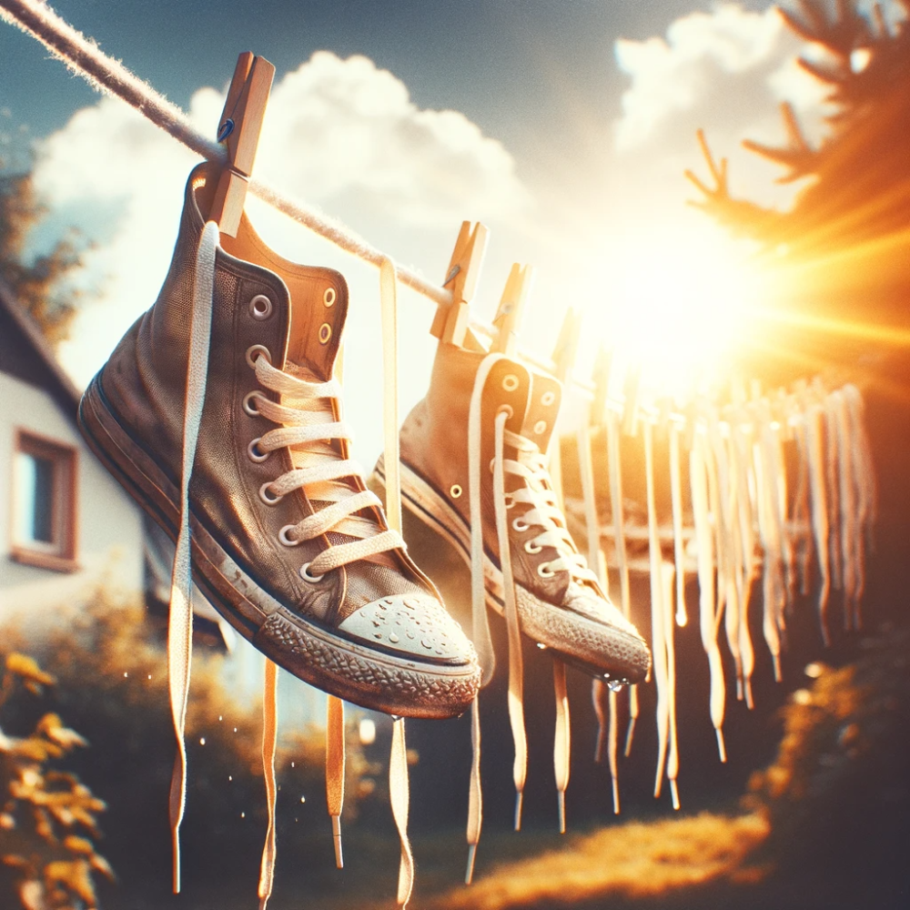 Hit Refresh on Your Kicks How to Clean White Laces with Baking Soda