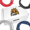 Lacci senza lacci a righe - 47 pollici Starter Pack (4 in 1)